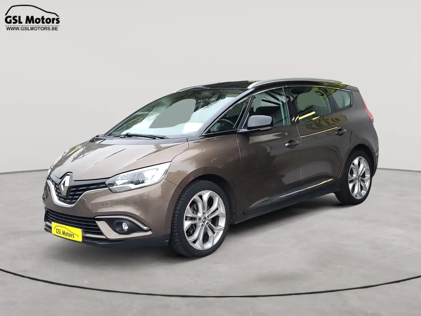 Renault Grand Scenic Garantie 3ANS 1.7dCi 120cv Brun 07/20 76.815km GPS Brun - 1