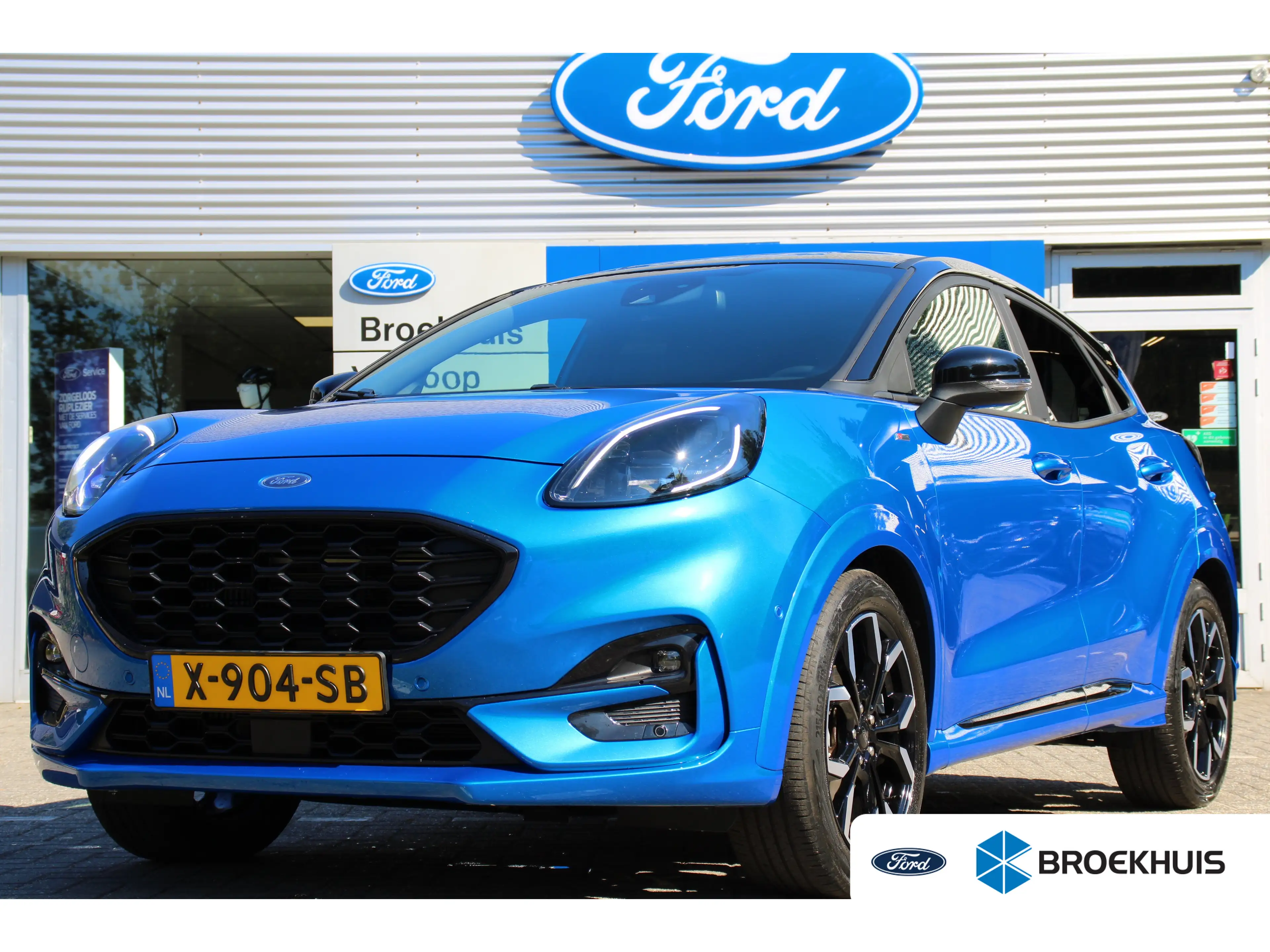 Ford Puma 1.0 EcoBoost Hybrid ST-Line X 155PK | ZWART DAK |