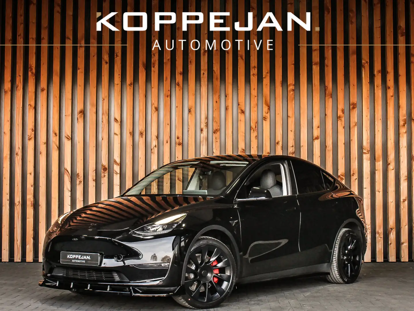 Tesla Model Y Long Range AWD 75 kWh 351PK | AUTOPILOT 3.0 | MATR Zwart - 1