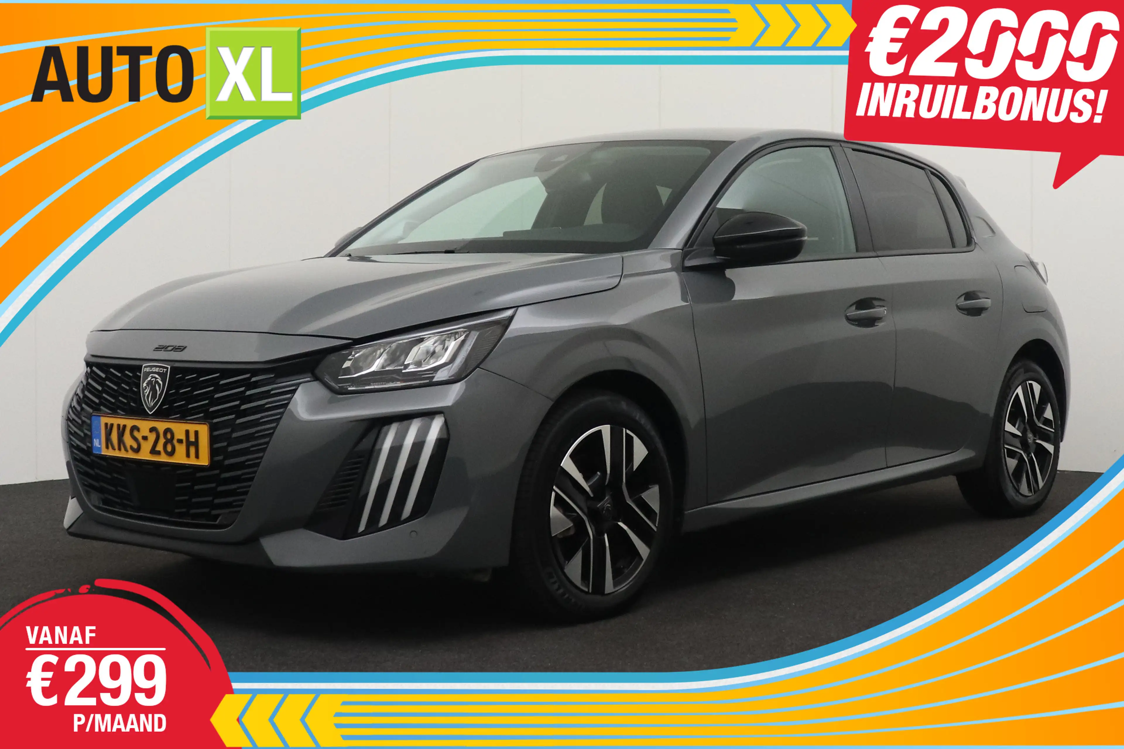 Peugeot 208 1.2T 101 PK Allure Half-Leder Carplay DAB Privacy