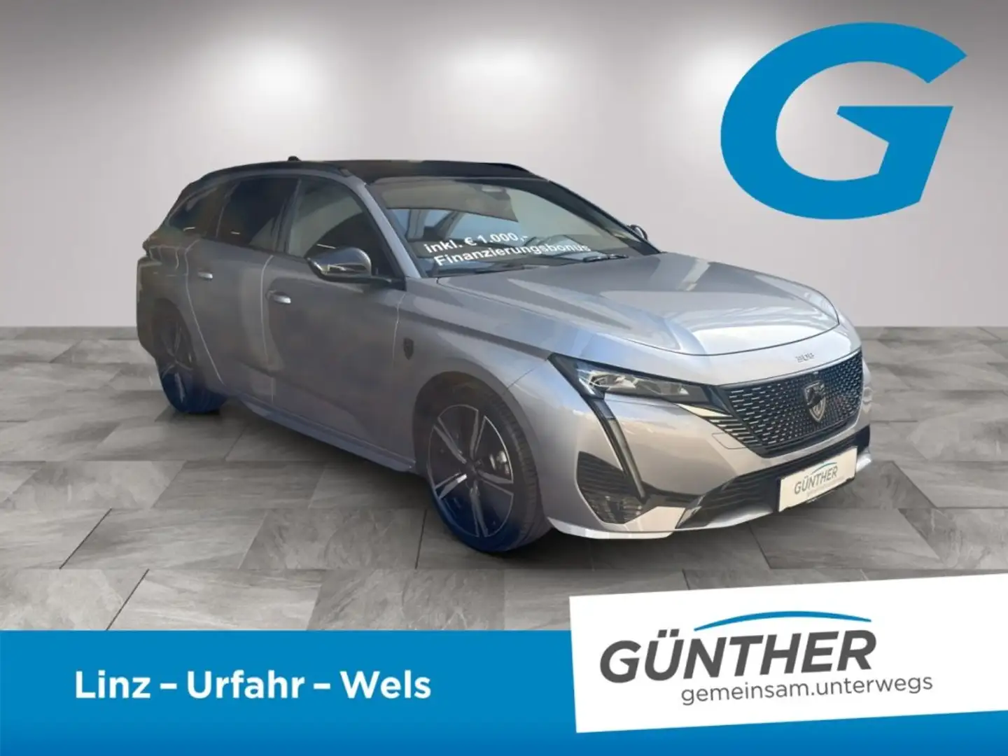 Peugeot 308 SW GT Hybrid 136 e-DCS6 Grau - 2