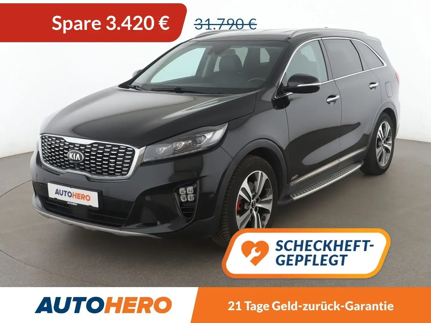 Kia Sorento 2.2 CRDi GT-Line 4WD Aut*NAVI*LED*ACC*CAM*PDC*SHZ* Schwarz - 1
