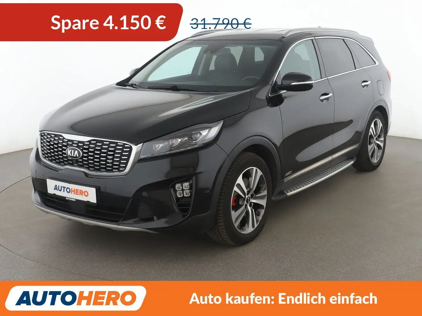 Kia Sorento 2.2 CRDi GT-Line 4WD Aut*NAVI*LED*ACC*CAM*PDC*SHZ* Noir - 1