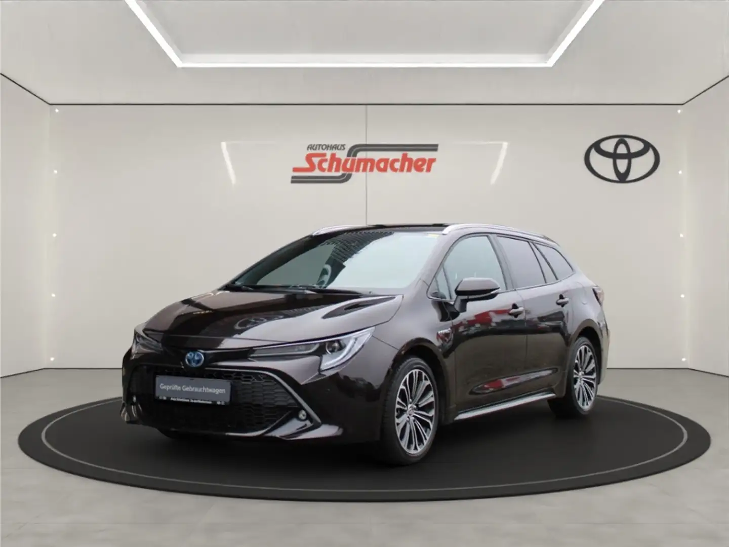 Toyota Corolla HYBRID+TS+CLUB+TEC-P+SHZ+KAMERA+8-FACH Bruin - 1