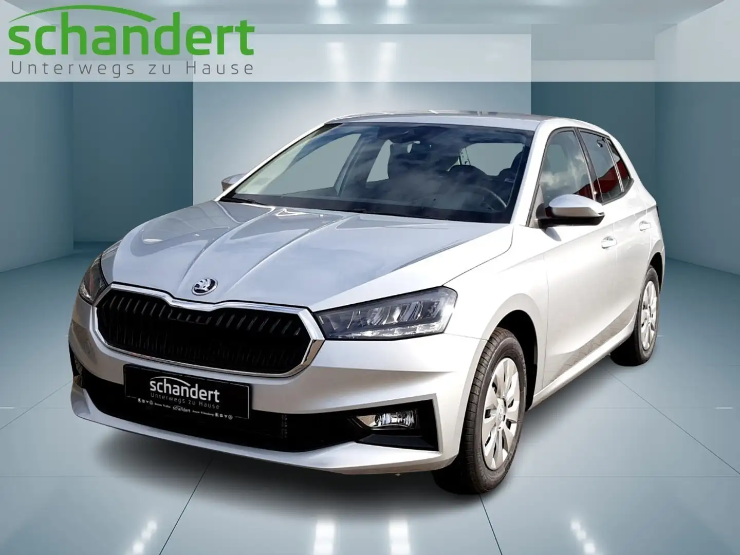 Skoda Fabia 1.0 TSI Selection DSG LED Sitzhzg. Klimaautomati Silber - 1