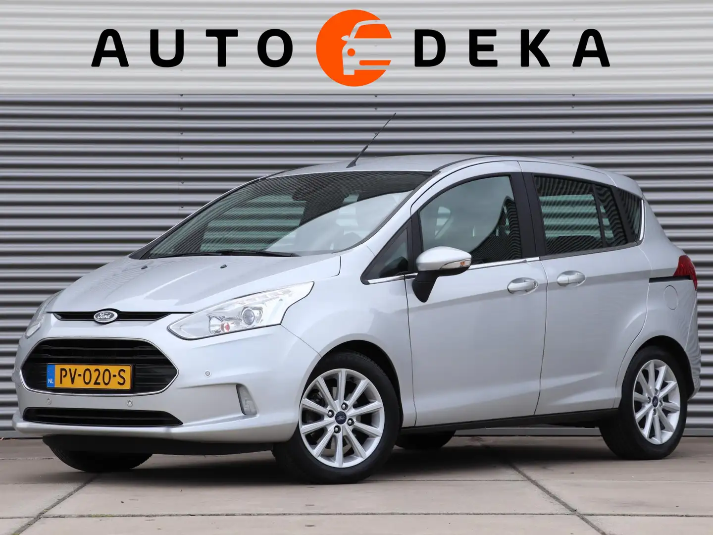 Ford B-Max 1.0 EcoBoost Titanium *1e Eigenaar*Navigatie*Parke Grijs - 1