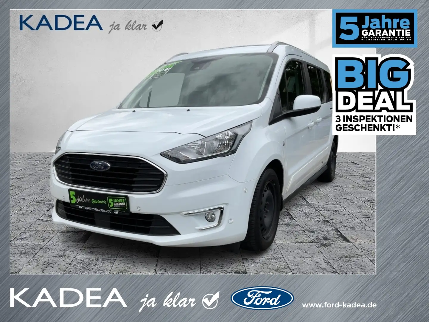 Ford Tourneo Connect Grand Titanium L2 ACC*TWA*PANO* Weiß - 1