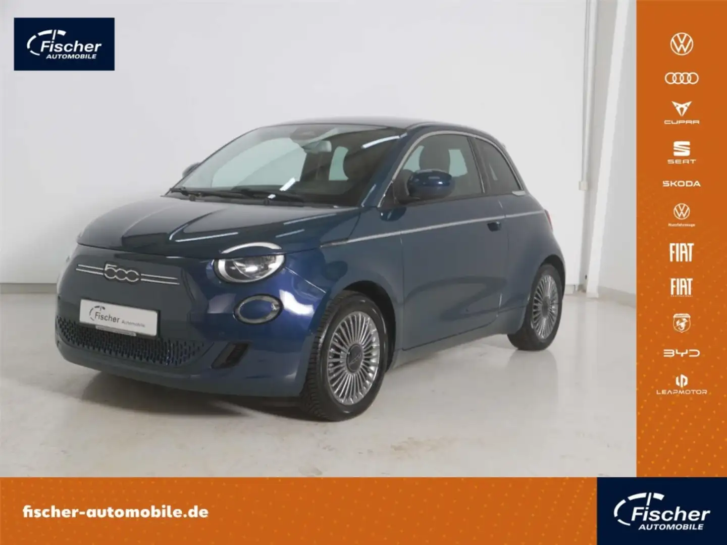 Fiat 500e Alu/360°/RFK/Keyless/Komfort/Style/SH/DAB+ Grün - 1