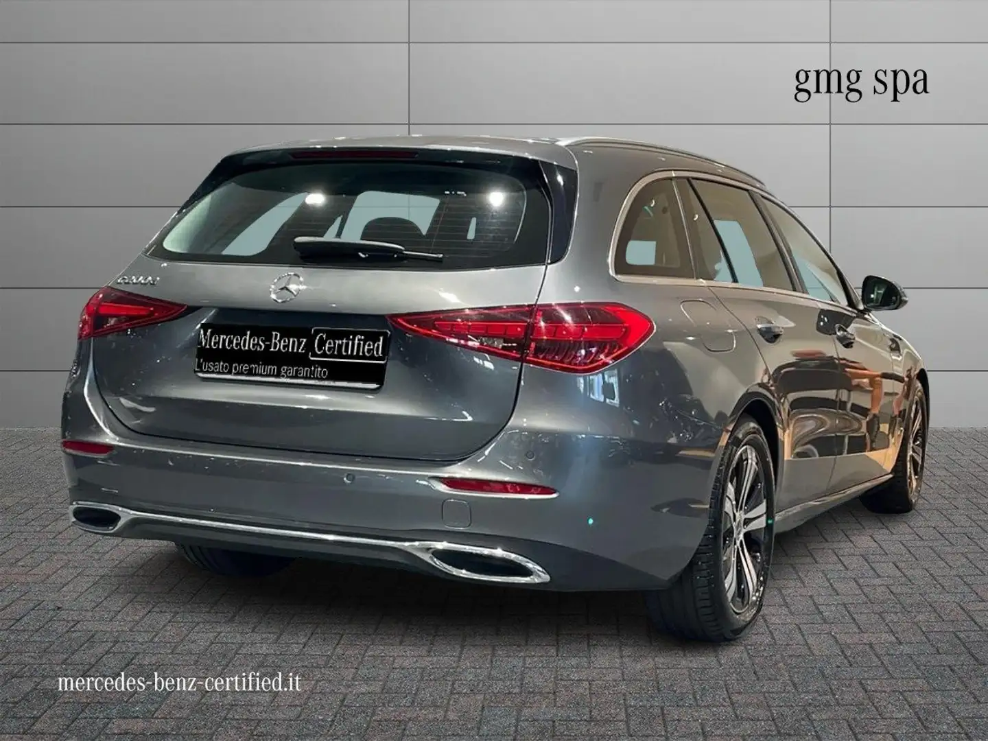 Mercedes-Benz C 200 C SW 200 d mhev Advanced auto Grigio - 2