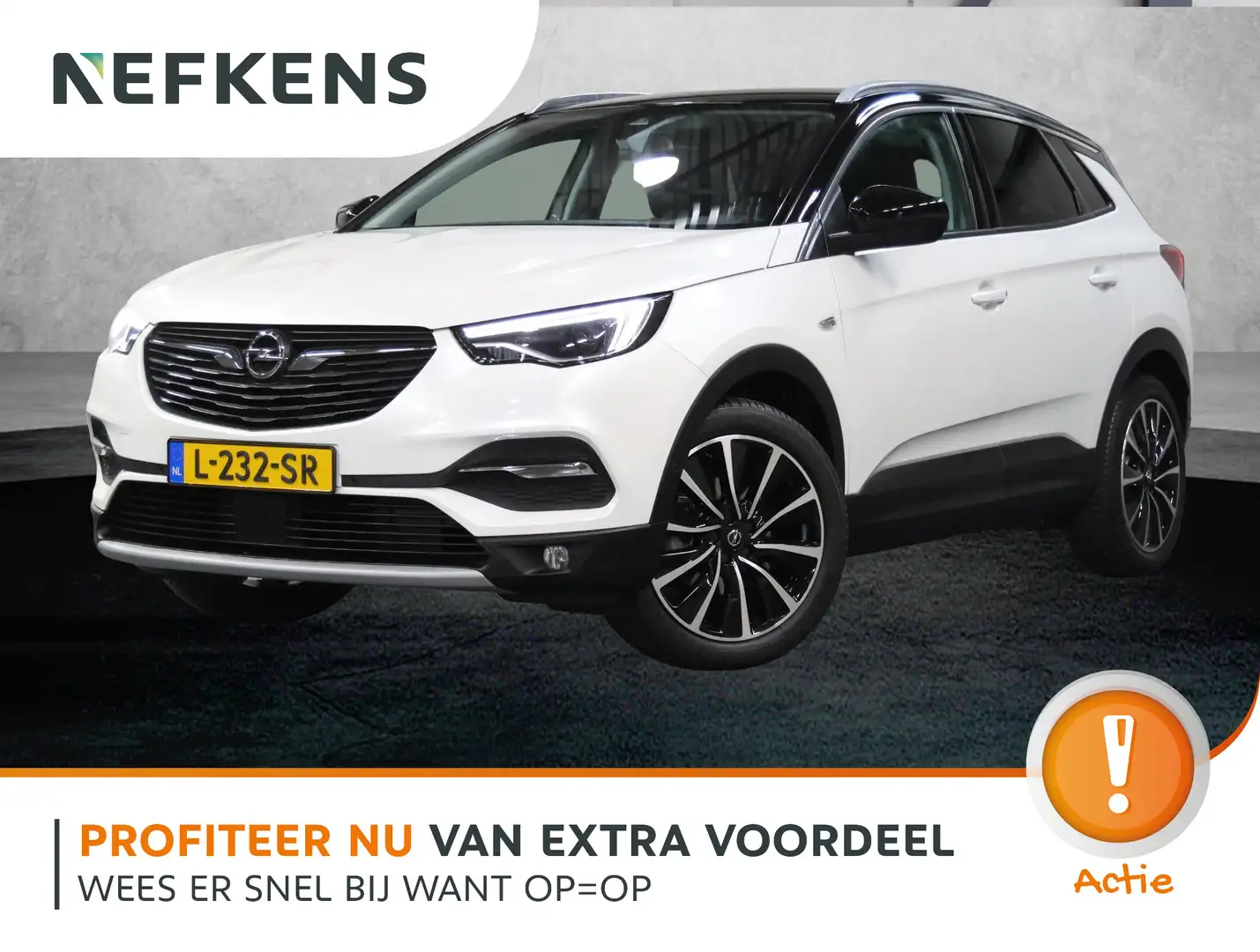 Opel Grandland X 1.6 180PK Turbo Ultimate | 1ste eigenaar | AUTOMAA Blanc - 1