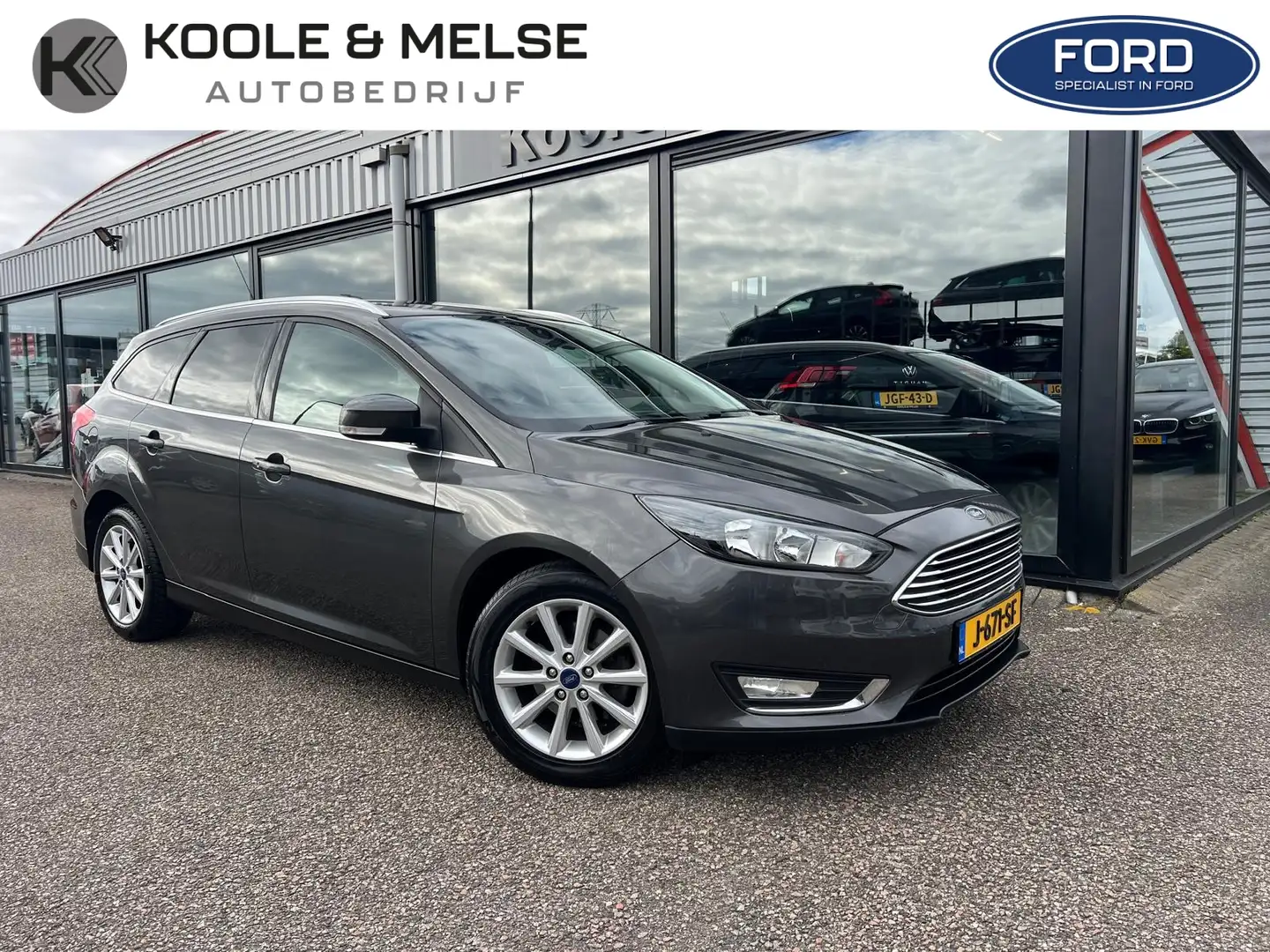 Ford Focus 1.0 EcoBoost 125pk Titanium , trekhaak , prijs inc Gris - 1