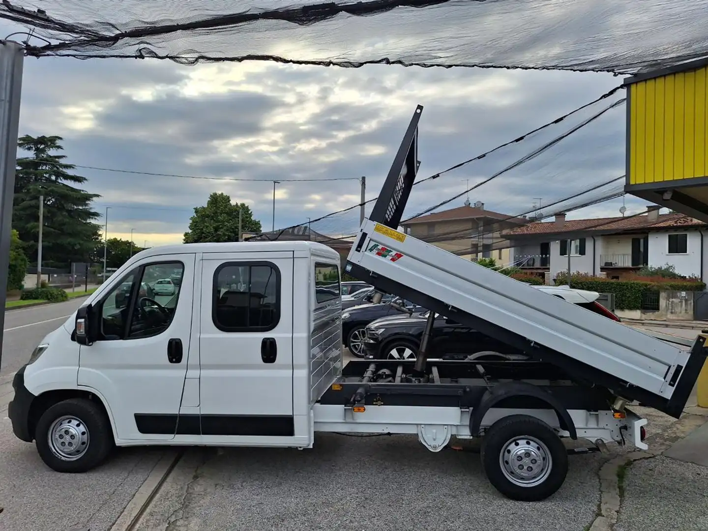 Citroen Jumper 35 BlueHDi 130 PL  DOPPIA CAB. CASSONE RIBALTABILE Bianco - 1