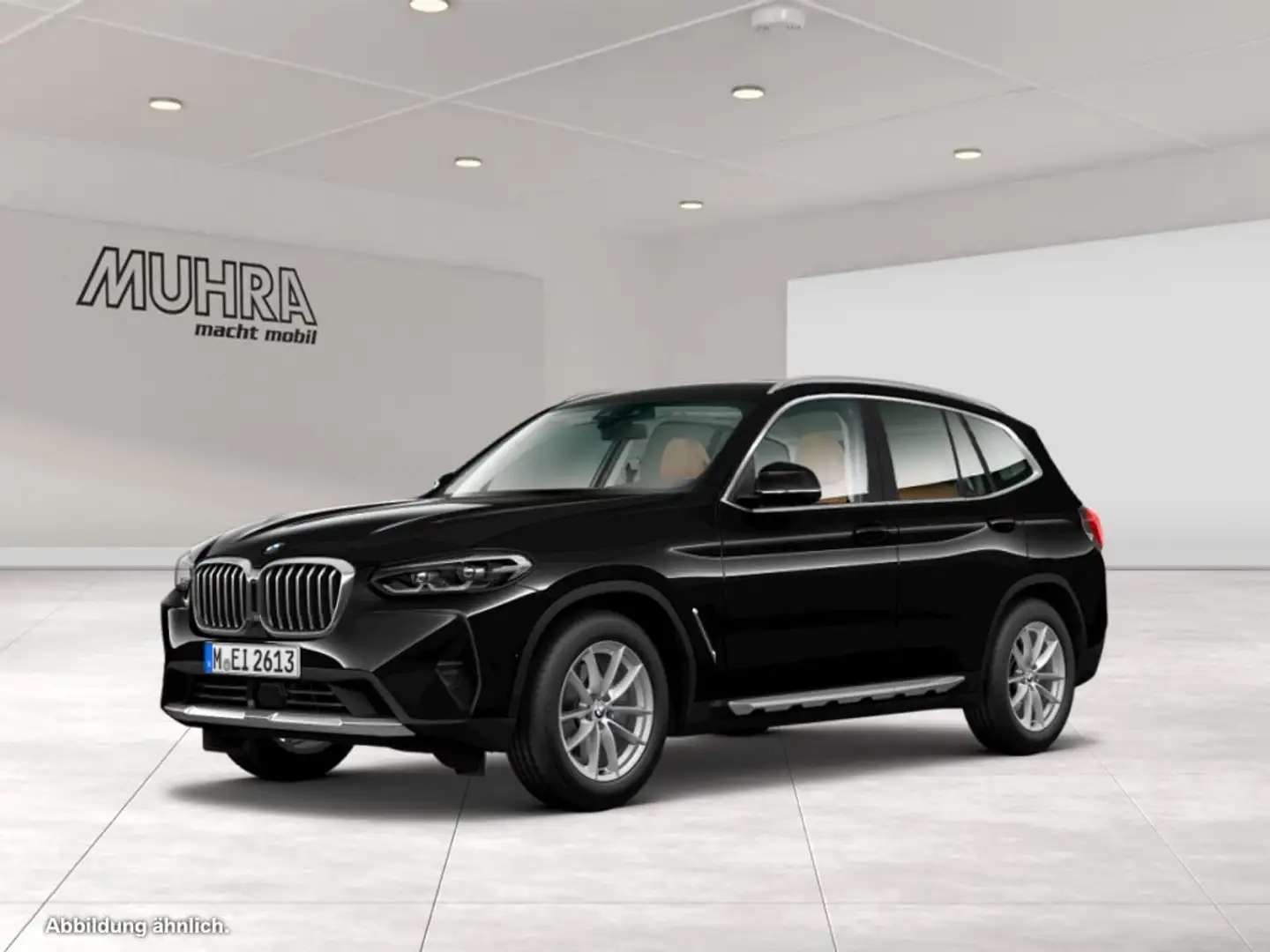 BMW X3 xDrive20d 18" ACC Sportsitze M Lederlenkrad Noir - 2