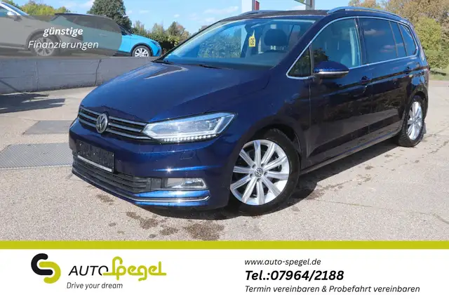 Volkswagen Touran Highline Pano AHK LED Kamera Navi SHZ ACC