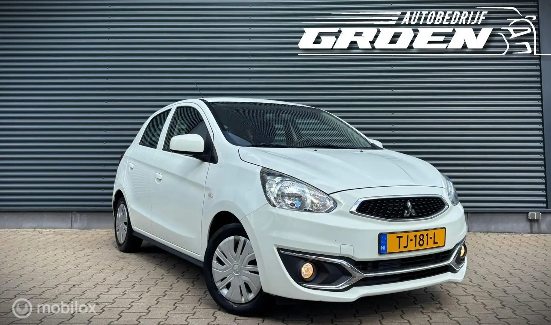 Mitsubishi Space Star 1.0 Intense NLAUTO|AIRCO|NAP Blanc - 2