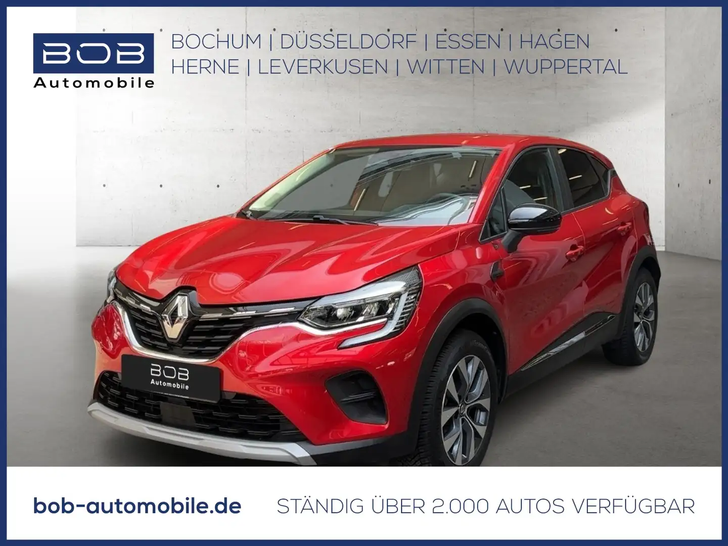 Renault Captur EXPERIENCE TCe 100 SHZ+Klima+Navi+Carplay Red - 1
