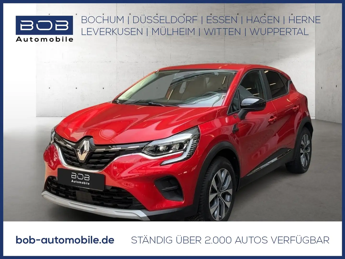 Renault Captur EXPERIENCE TCe 100 SHZ+Klima+Navi+Carplay Rot - 1
