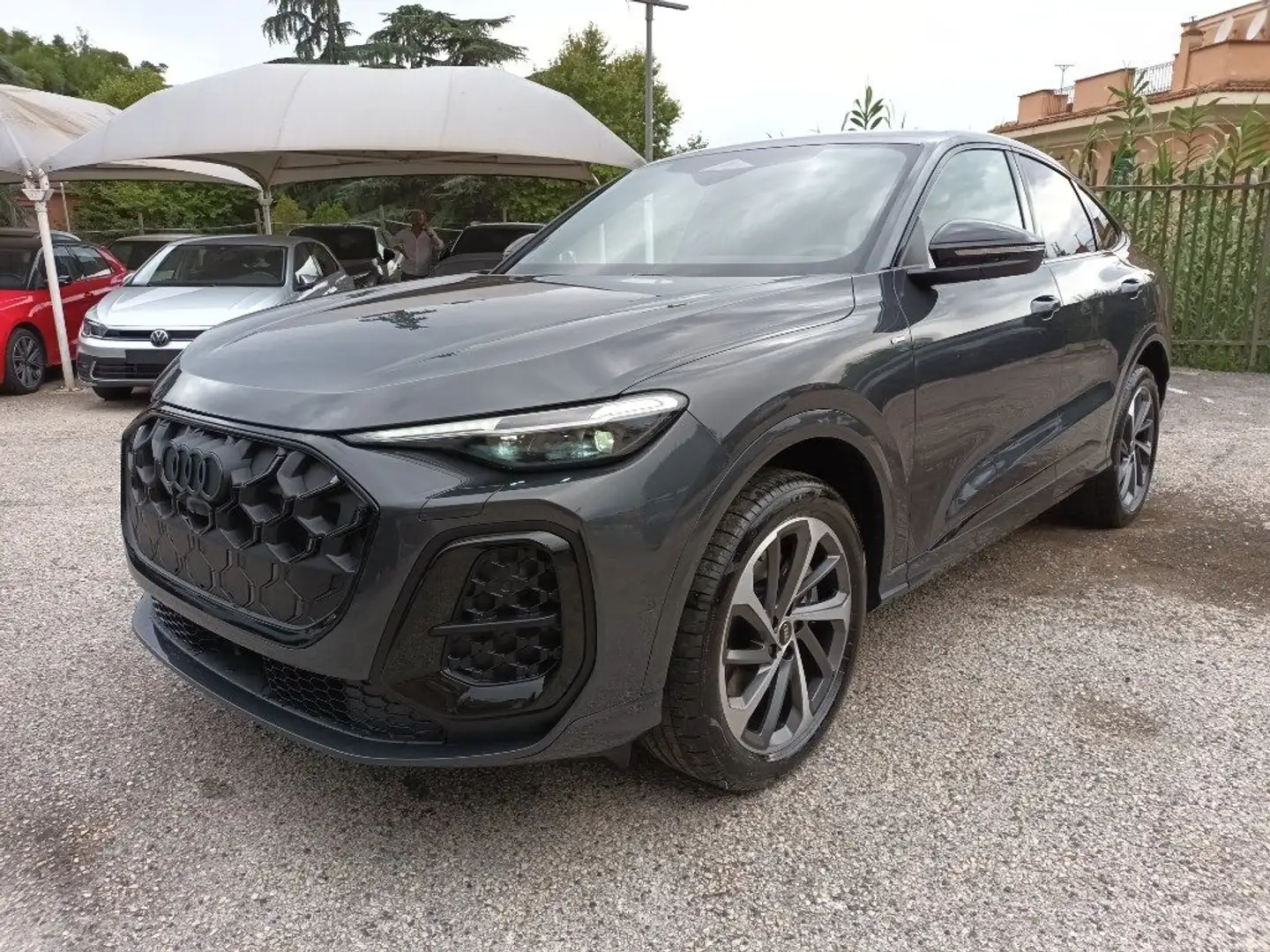 Audi Q5 SPB MHEV+ BLACKLINE 204CV QUATTRO STRONIC PELLE Szürke - 2