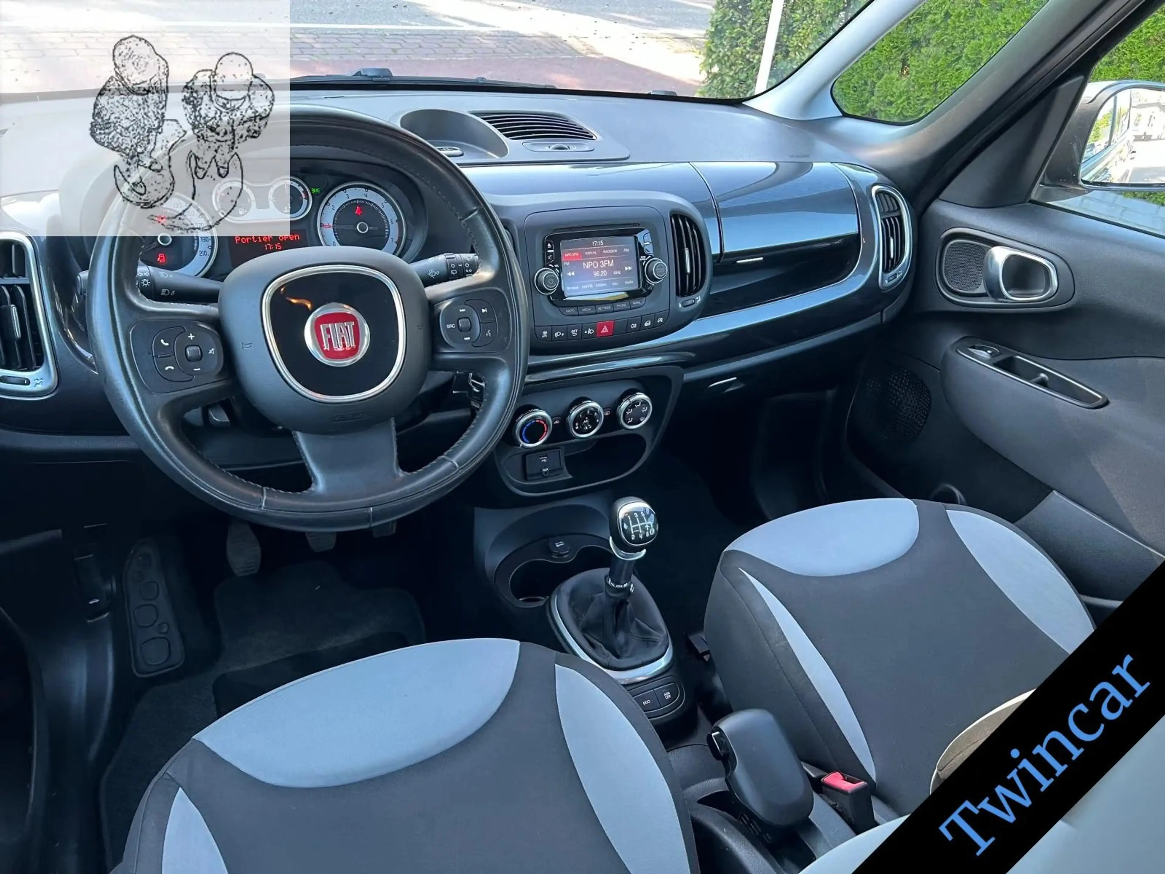 Fiat 500L 0.9 TwinAir Easy AIRCO CRUISE LMV BL.TOOTH NAP — photo 7
