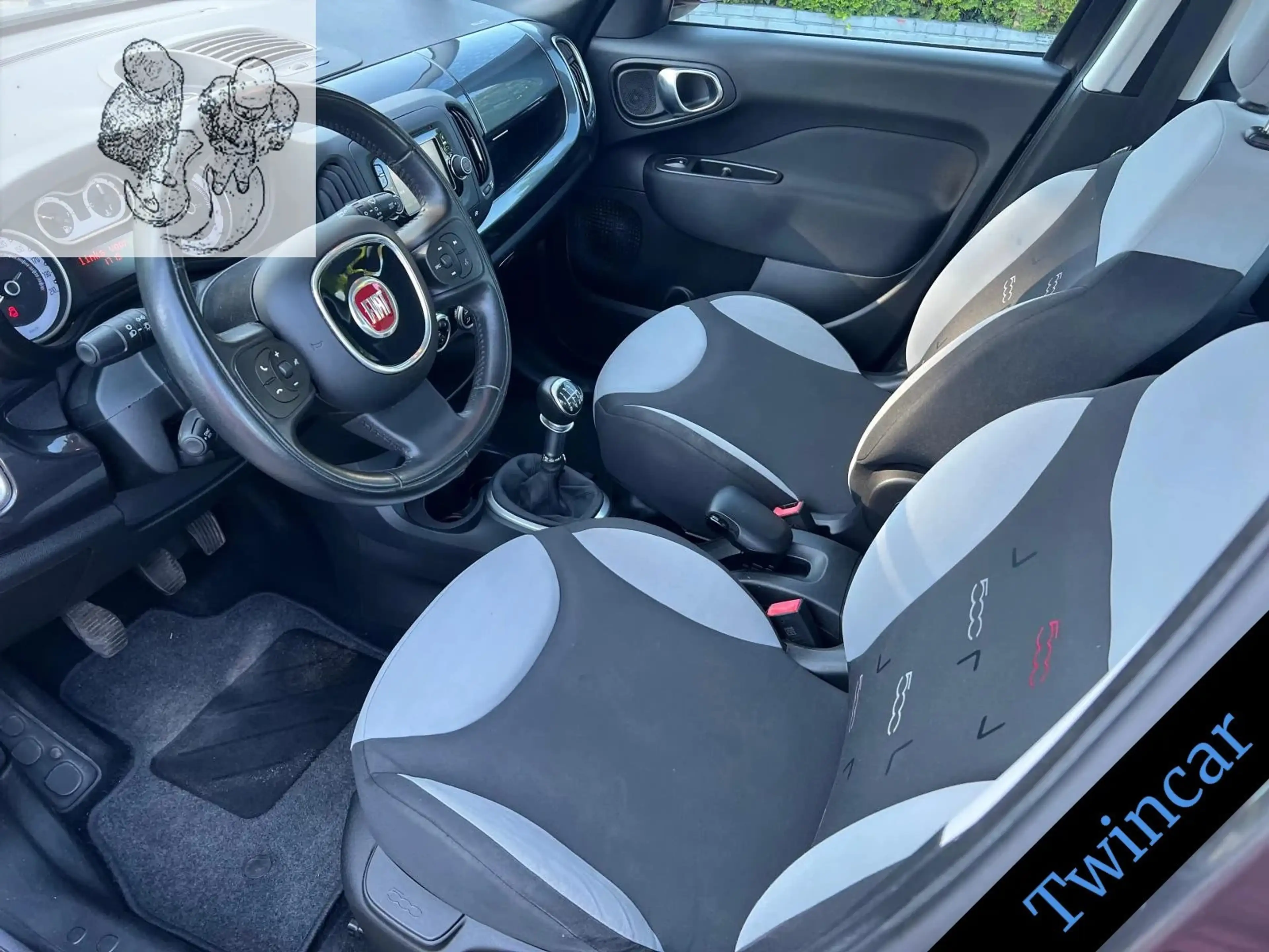 Fiat 500L 0.9 TwinAir Easy AIRCO CRUISE LMV BL.TOOTH NAP — photo 5