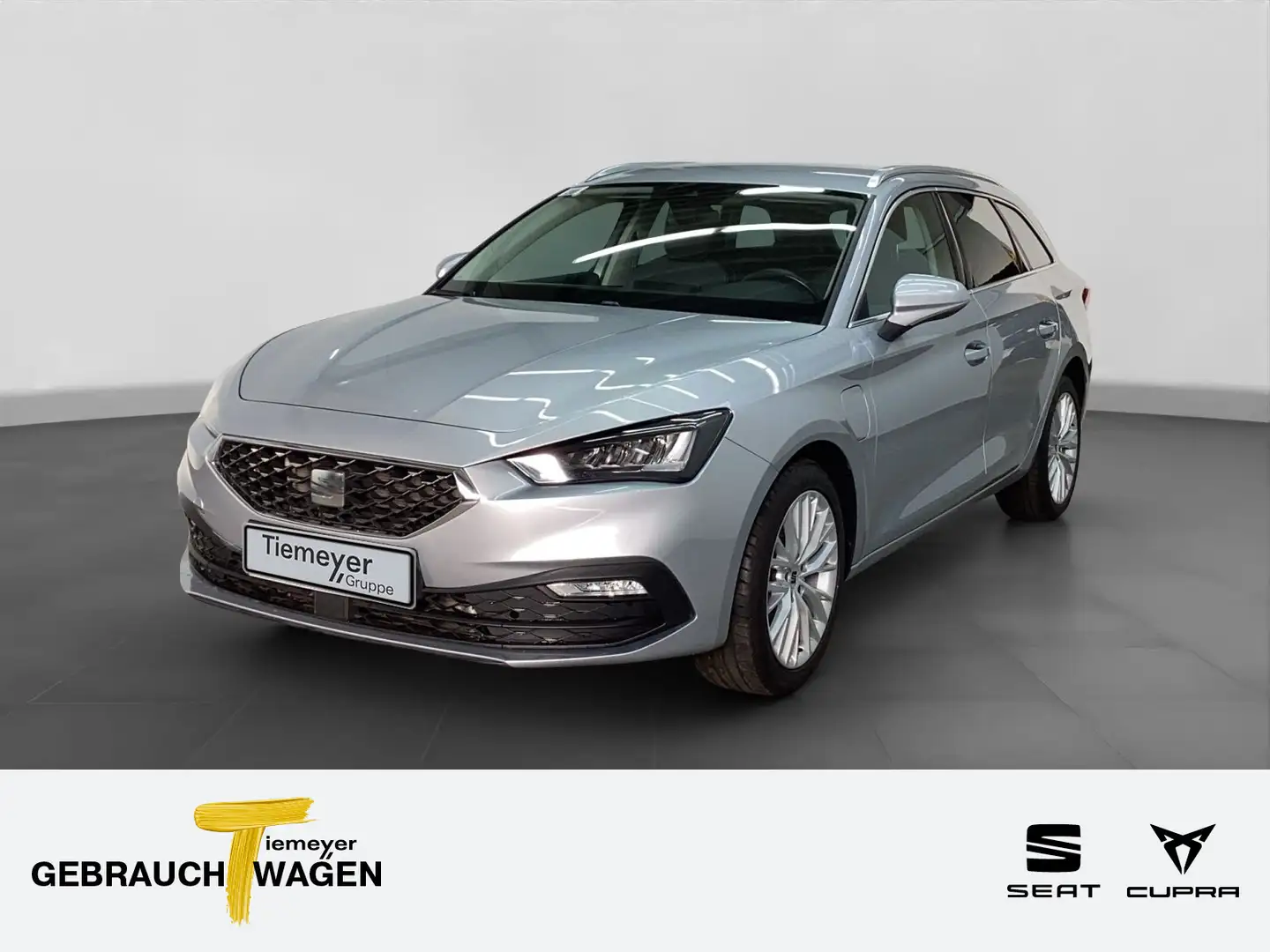 SEAT Leon Sportstourer 1.4 eHybrid LED NAVI SITZHZ LM Silber - 1