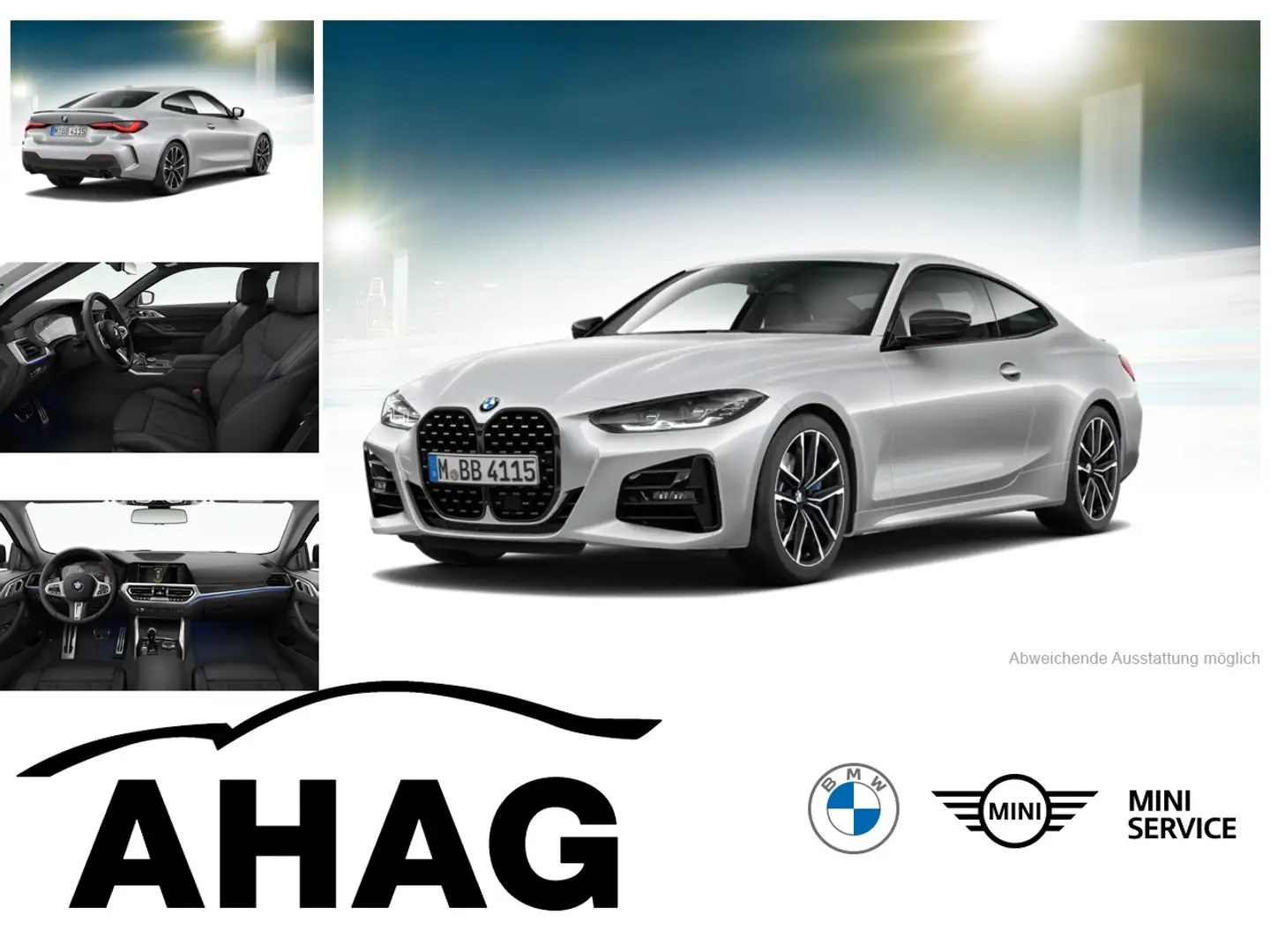 BMW 430 i Coupe M Sport Sport Aut. Klimaaut. Grün - 1