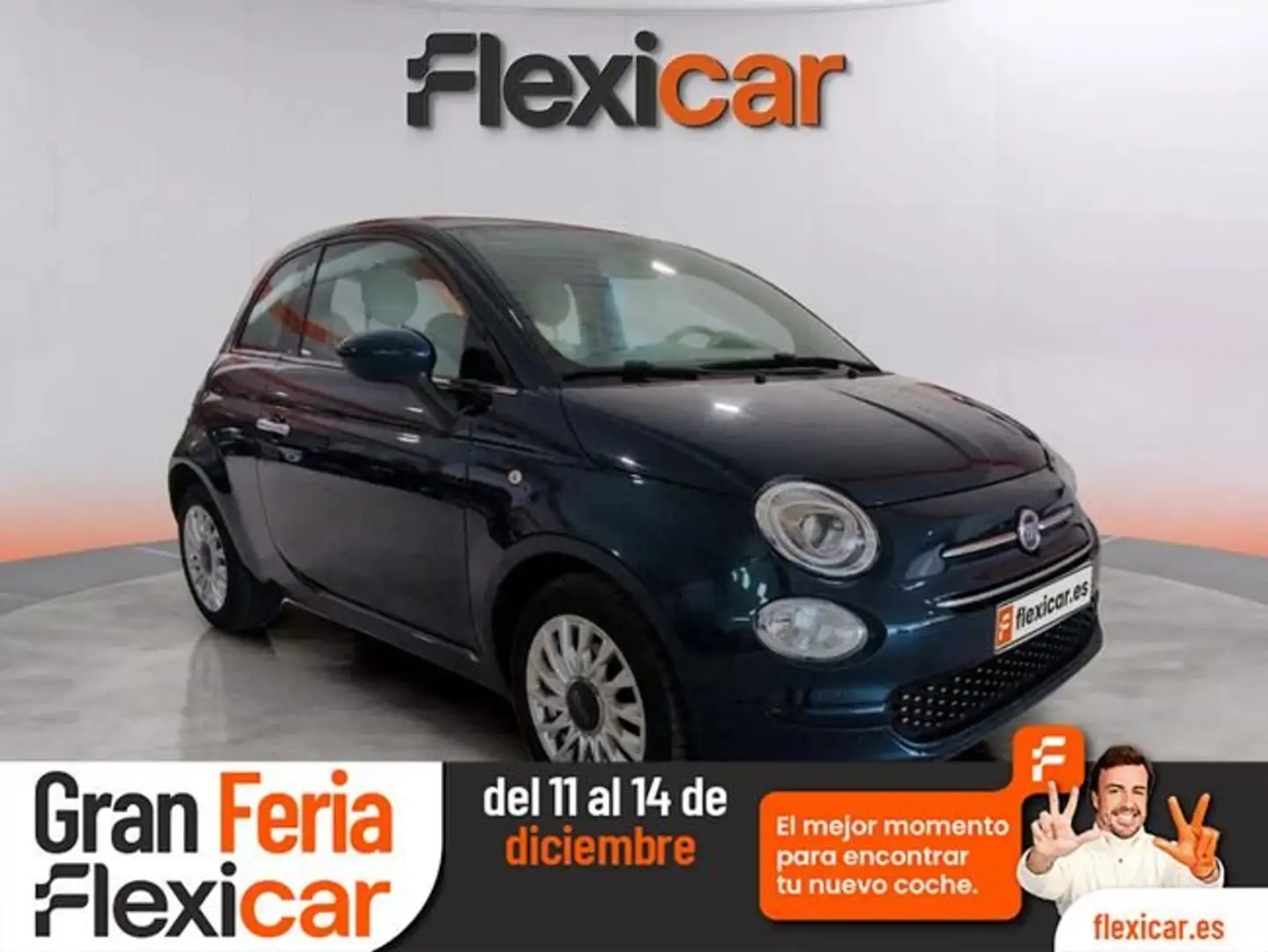 Fiat 500 0.9 Lounge Azul - 1
