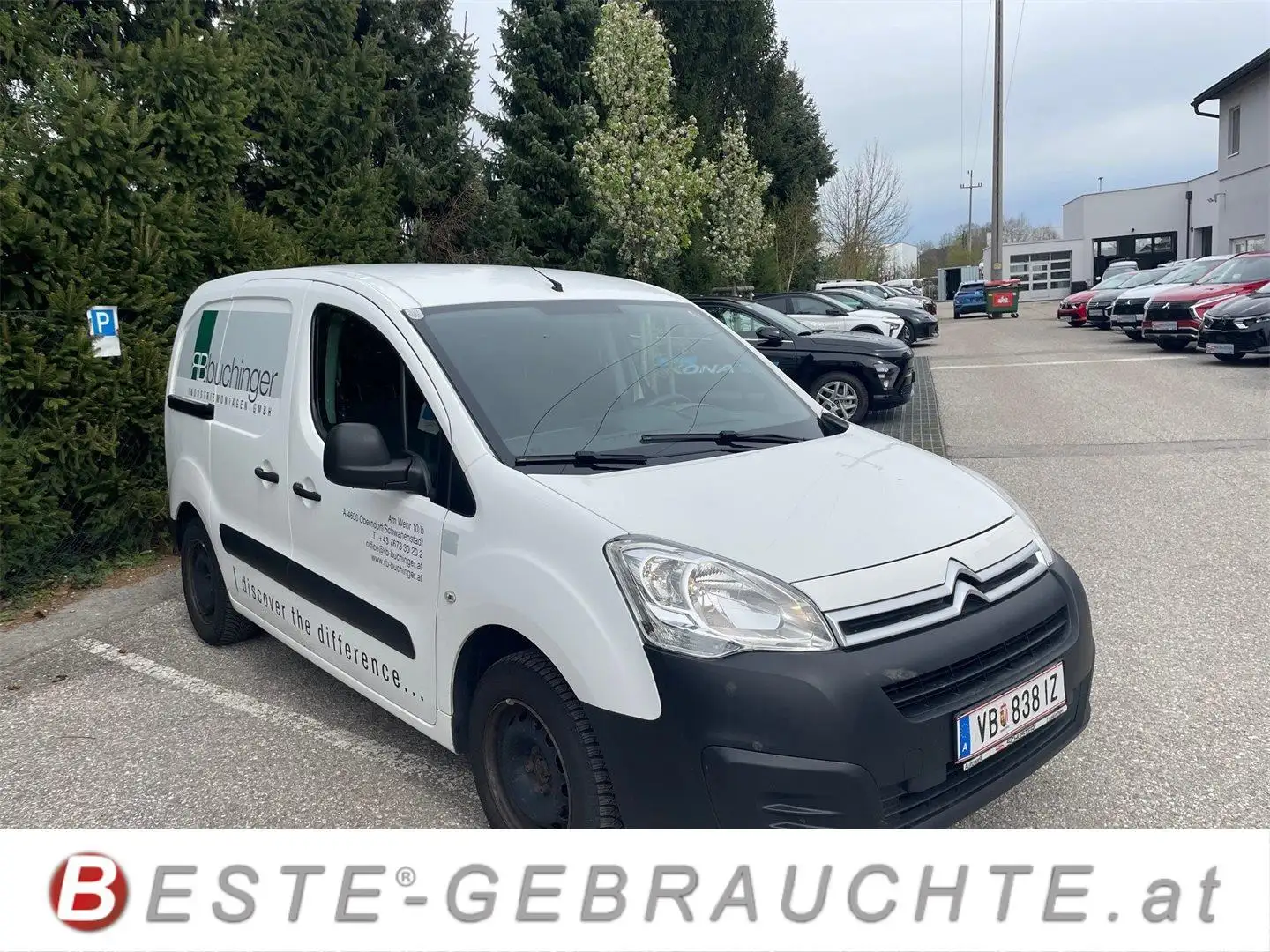 Citroen Berlingo Kasten 1,6 BlueHDi L1 Komfort Weiß - 1