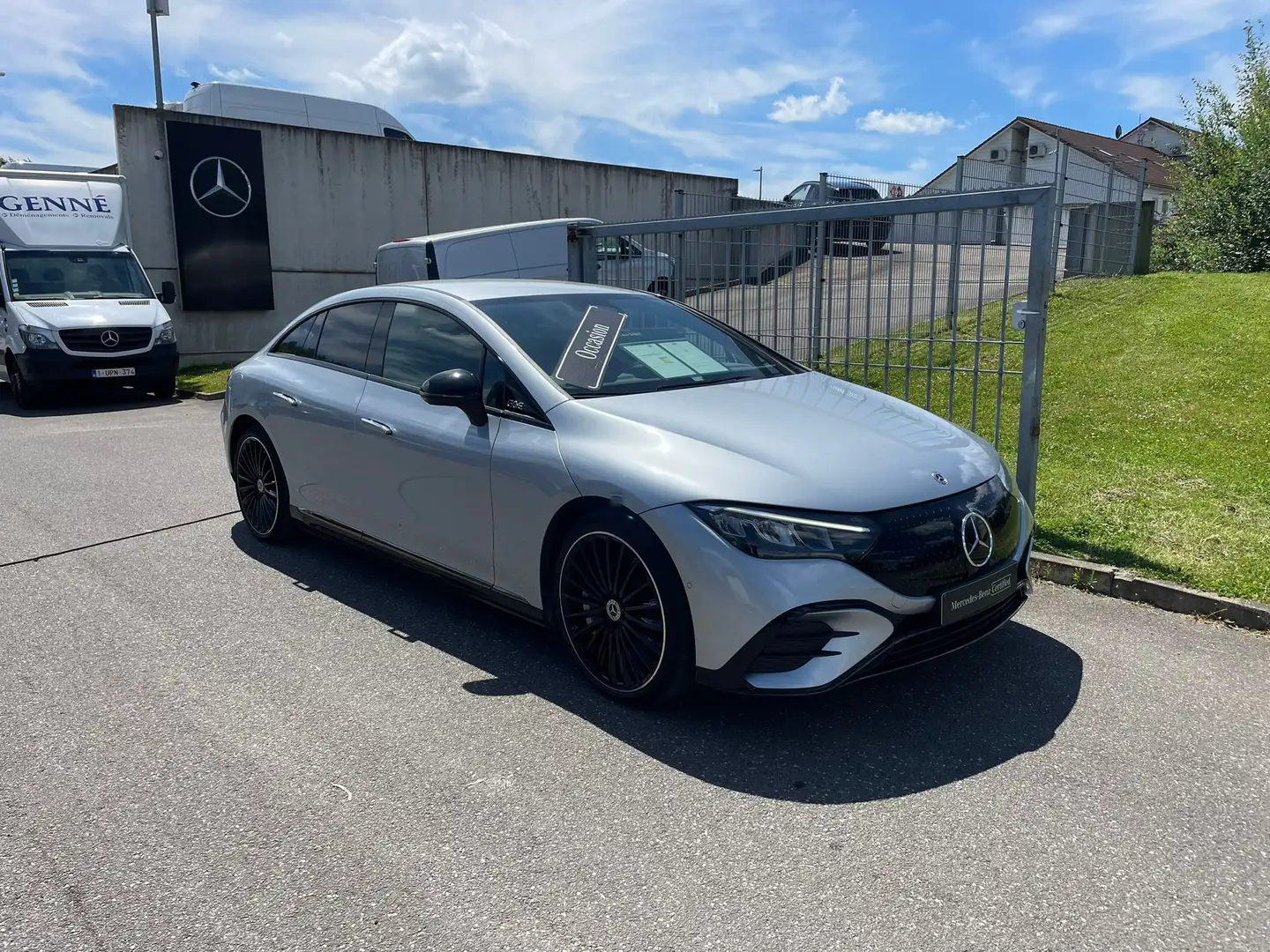 Mercedes-Benz EQE 350 EQE 89 kWh 350 AMG Line Gris - 1