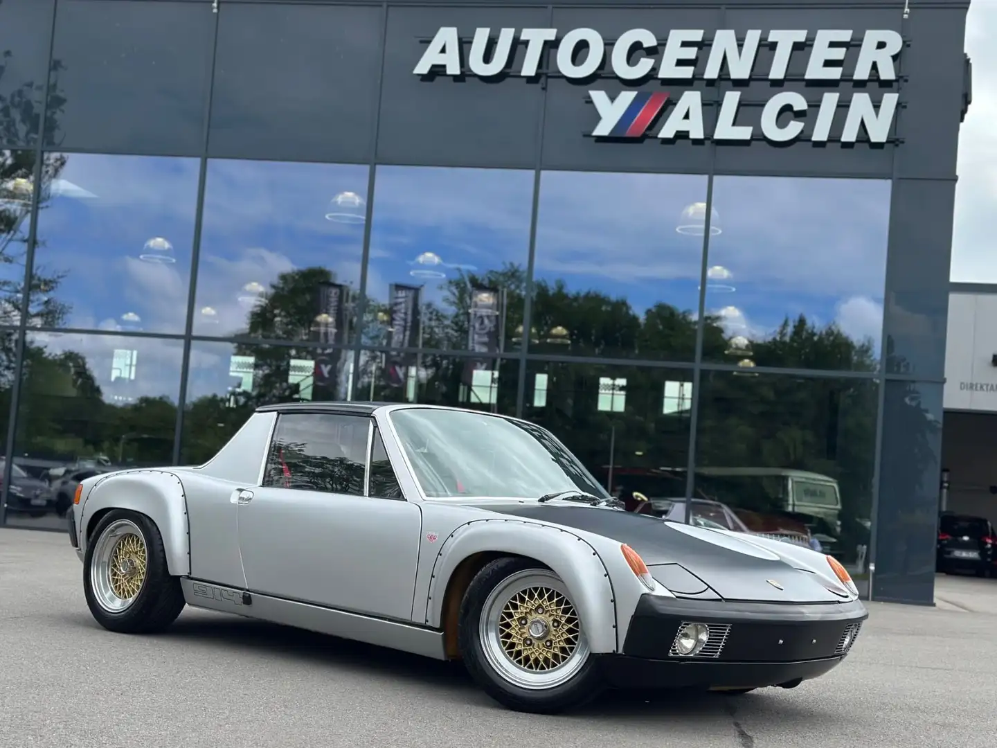 Porsche 914 Targa RESTAURIERT/Breitbau/H-Kennz/MATTLACK/ Argent - 2