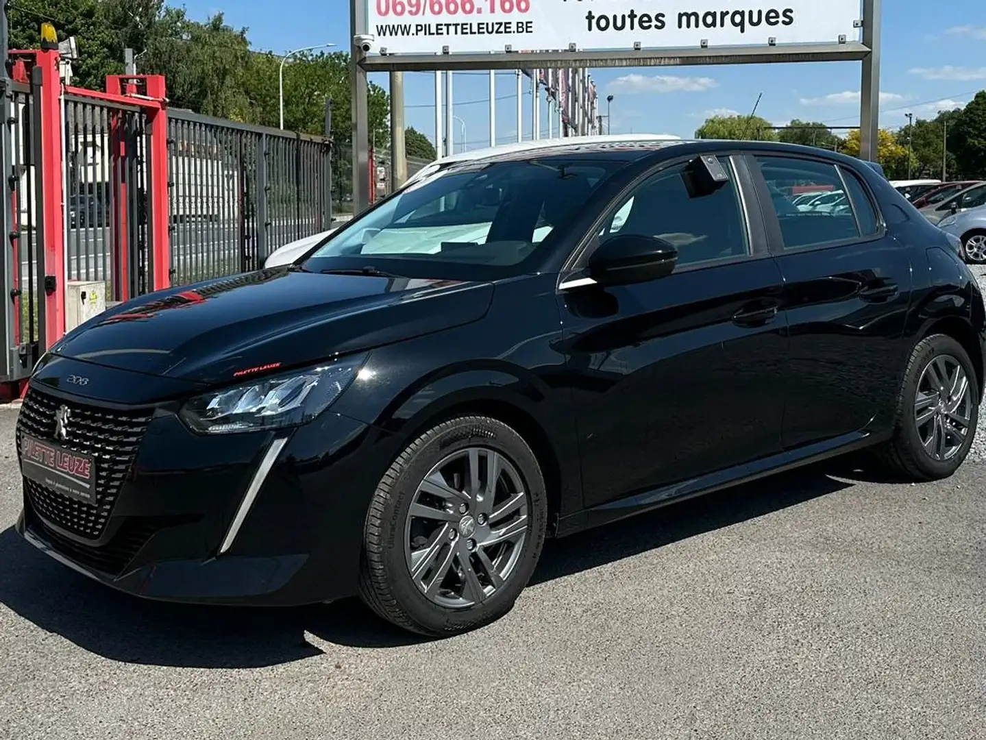 Peugeot 208 1.5 BlueHDi Active S CAPT AR/CLIM (HTVA 9909) Noir - 2