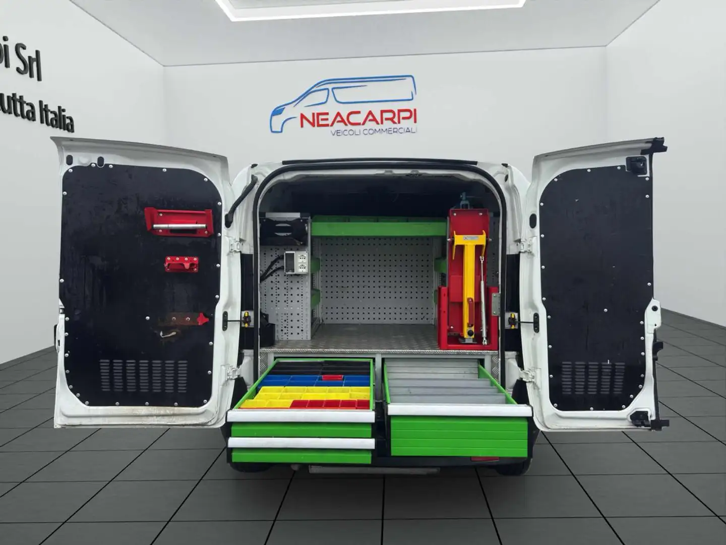 Fiat Doblo 1.4 N.P(ALLESTITO EX RETE GAS-PC-TN)POCHI KM CERTI Blanc - 2