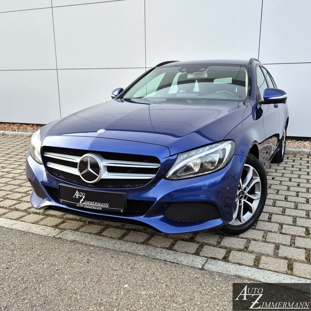 Mercedes-Benz C 220 d 7g-tron* Head up*ACC*LED*Kam*Standheizung Blau - 1
