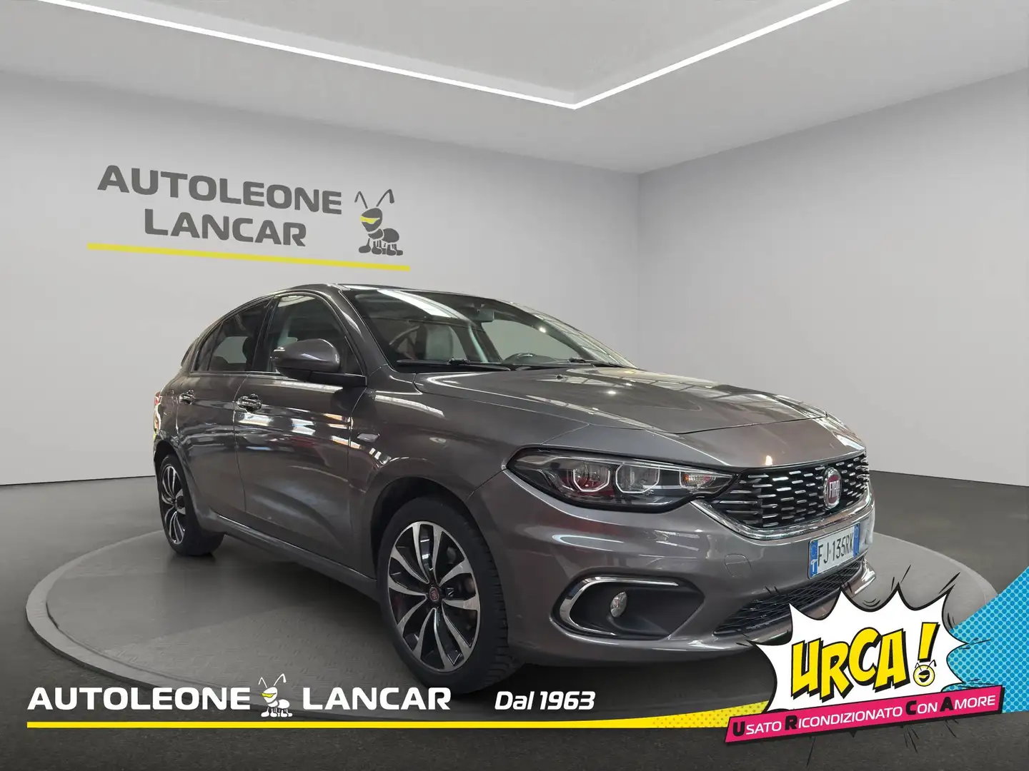 Fiat Tipo 5p 1.3 mjt Lounge 95cv 1 PROPRIETARIO Gris - 1