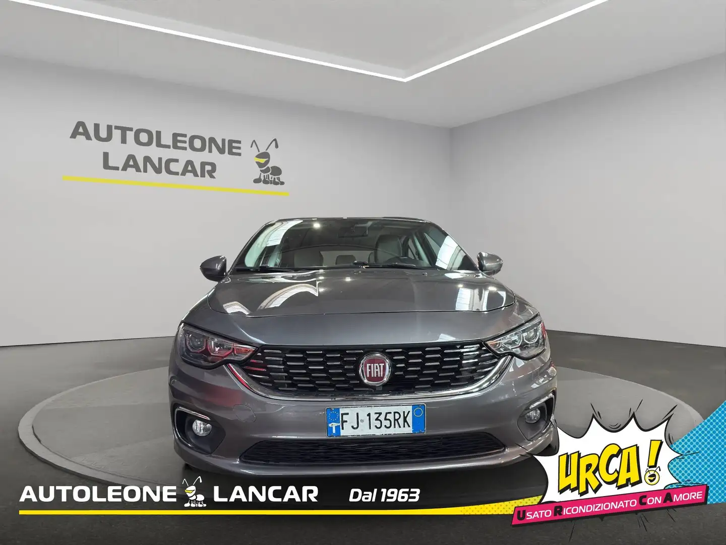 Fiat Tipo 5p 1.3 mjt Lounge 95cv 1 PROPRIETARIO Gris - 2