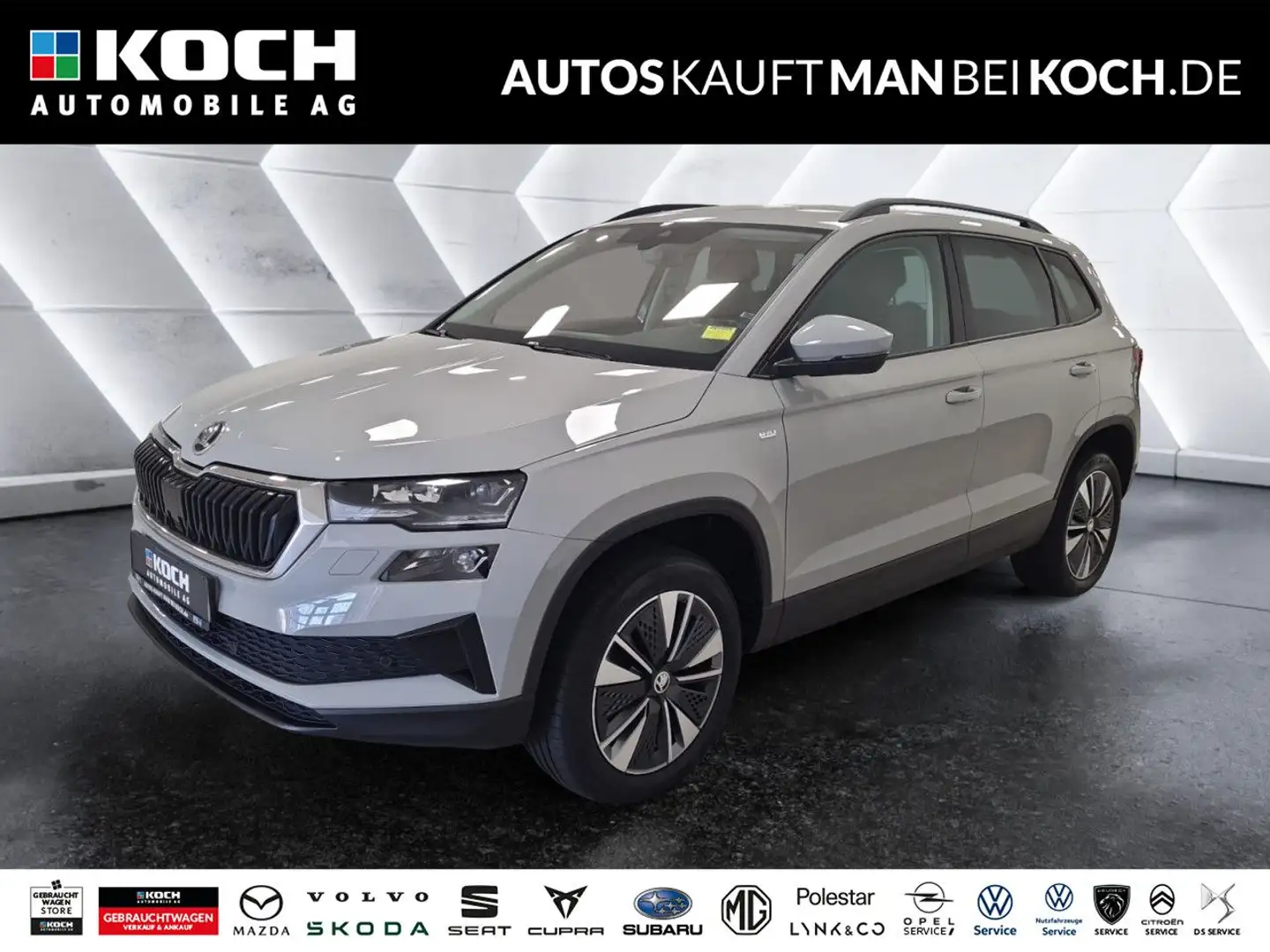 Skoda Karoq 2.0TDI DSG VAROFLEX AHK MATRIX Bluetooth LED Gris - 1