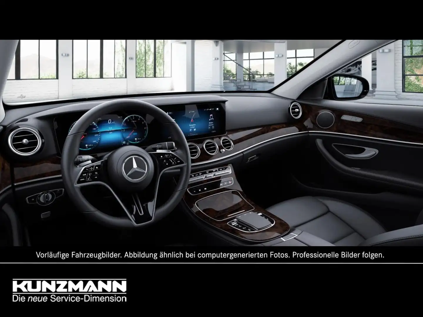 Mercedes-Benz E 300 de 4M T Avantgarde HeadUp EasyPack 360°AHK Grau - 2