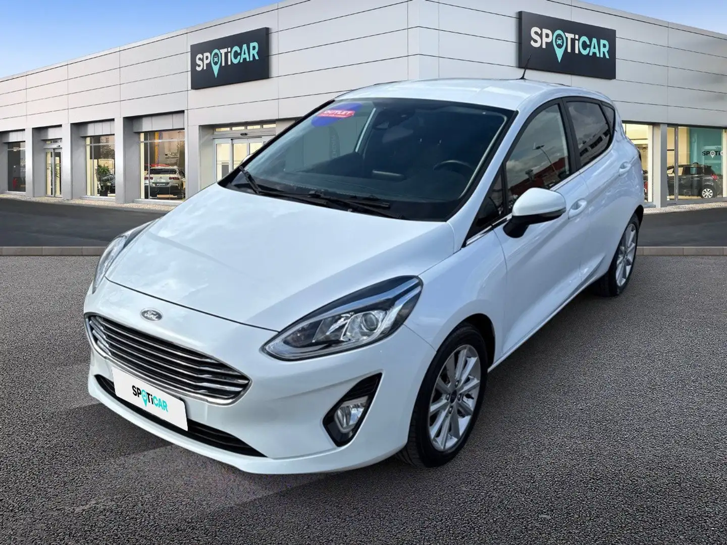 Ford Fiesta 1.1 85CV Titanium Blanco - 1