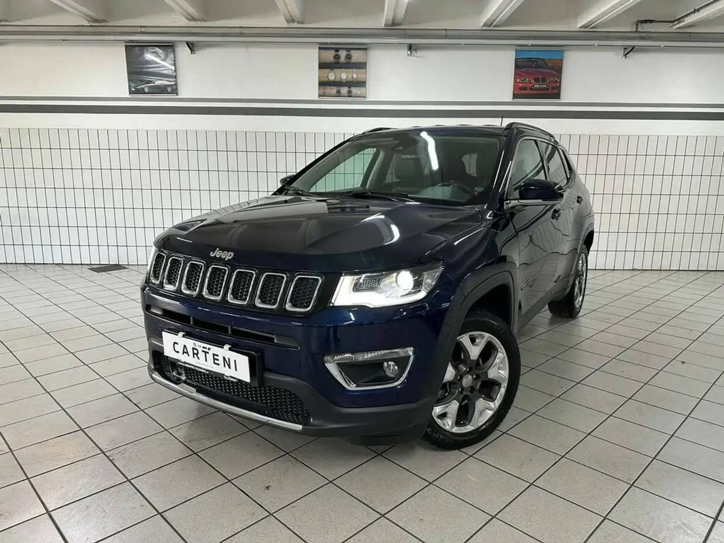 Jeep Compass 2.0 mjt Limited 4wd 140cv auto my19 Bleu - 1
