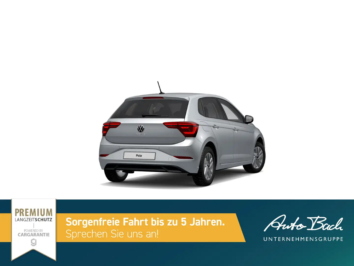 Volkswagen Polo 1.0 TSI Style, Navi, LED-Matrix, Park Assis Zilver - 2