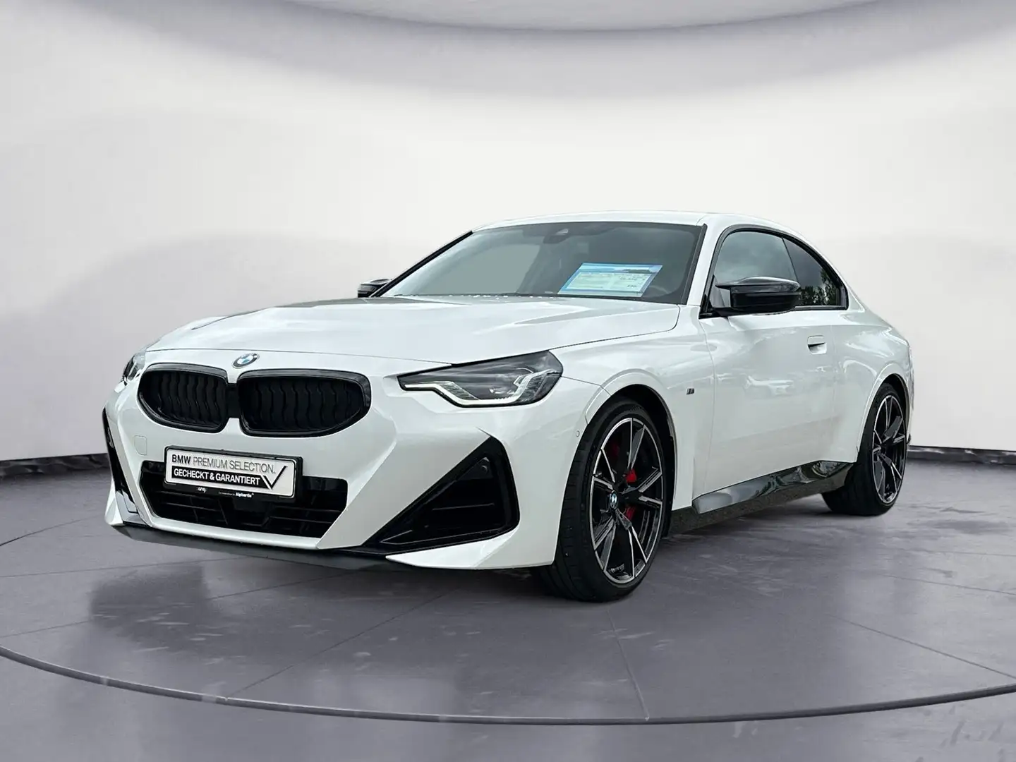 BMW 240 Coupe Sportpaket Pro Navi Head UP Rückfahr Wit - 2