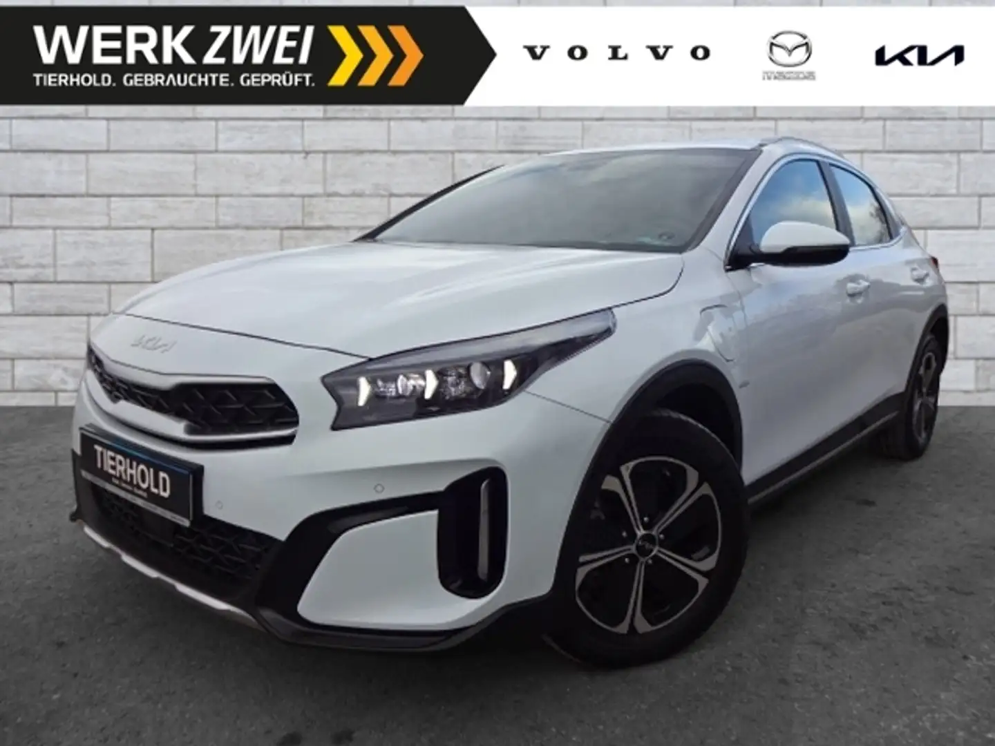 Kia XCeed 1,6 Spirit Plug-in AT AHK ACC Teilleder Weiß - 1