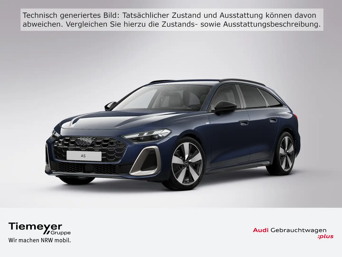 Audi A5 TDI S LINE EDITION 1 BF-DISPLAY HuD BuO Blau - 1