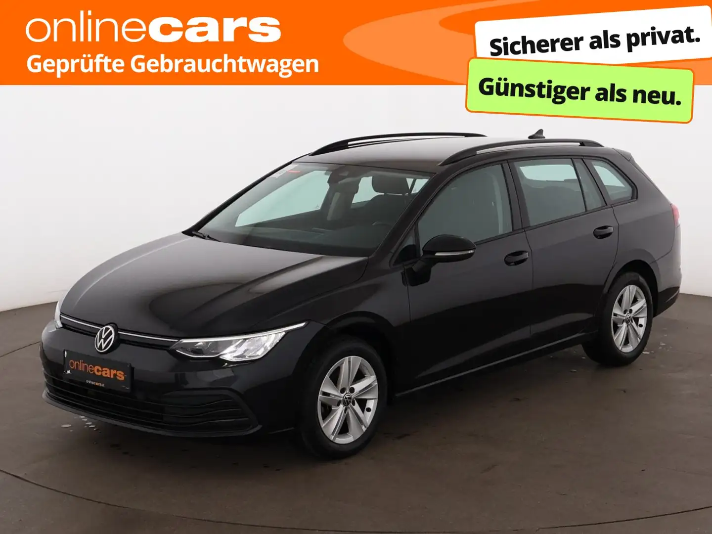 Volkswagen Golf Variant Golf VIII Variant 2.0 TDI Life Aut LED RADAR NAVI Schwarz - 1
