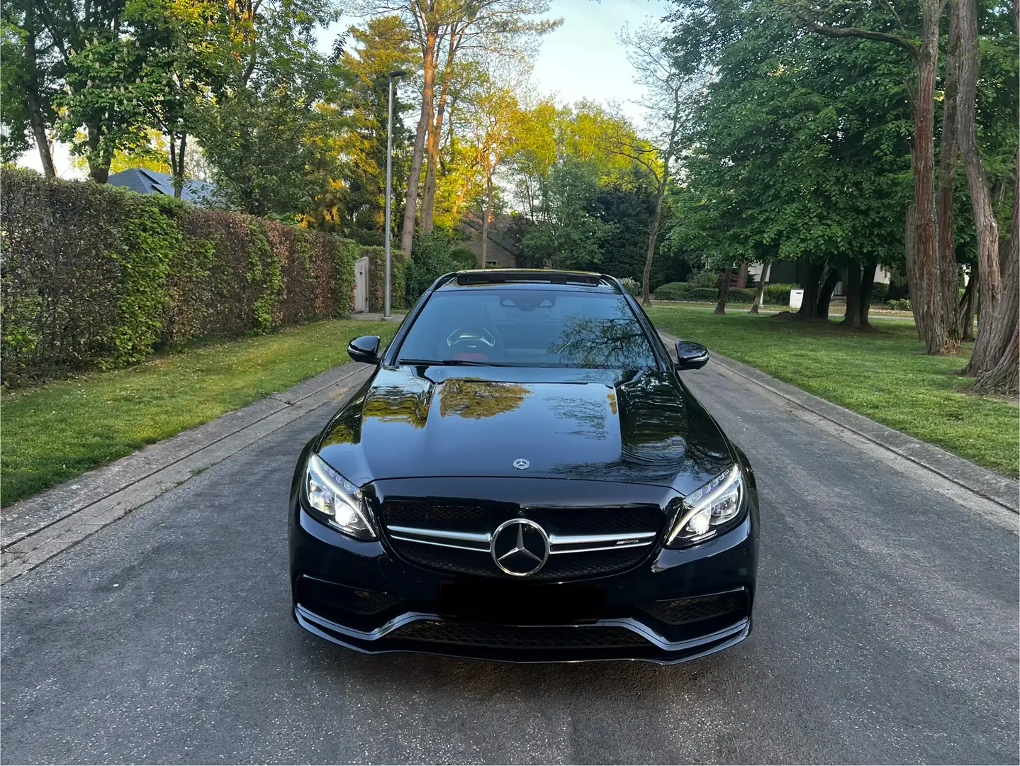 Mercedes-Benz C 63 AMG S T Speedshift 7G-MCT 510pk lichte vracht Zwart - 2