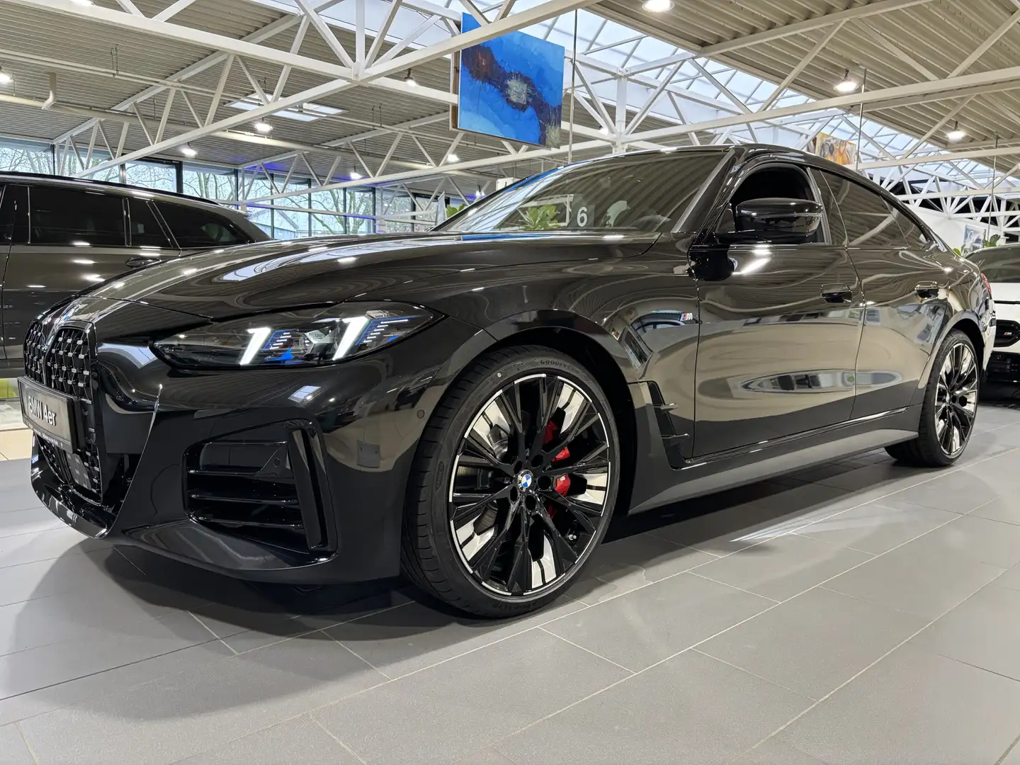 BMW 420 i M SportPro 20" H&K AHK HUD Inno Schwarz - 2