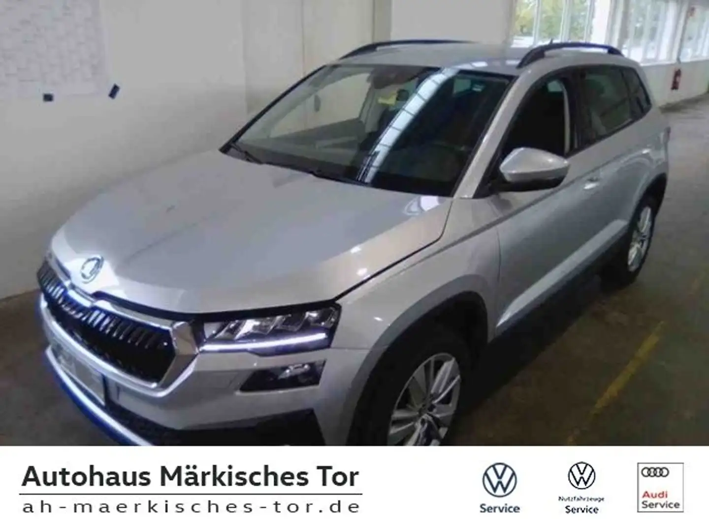 Skoda Karoq 1.5 TSI DSG Selection+ACC+Navi+Toter Winke Silber - 1