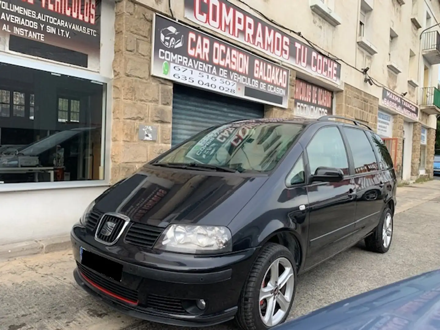 SEAT Alhambra 1.9TDi Sport 130 Black - 1