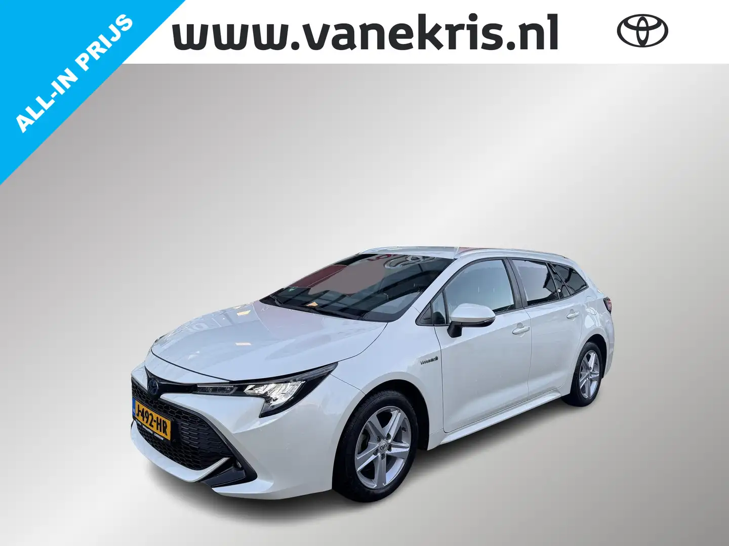 Toyota Corolla Touring Sports 1.8 Hybrid Dynamic Limited, Trekhaa Blanc - 1