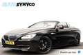 BMW 640 6-serie Cabrio 640i 320 Pk High Executive I Amaret Zwart - thumbnail 1